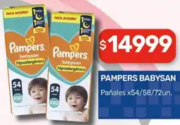 Nini Mayorista Pampers babysan pañales oferta
