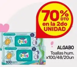 Nini Mayorista Algabo toallas hum. oferta