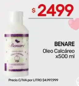 Nini Mayorista Benare oleo calcáreo oferta