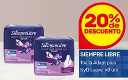 Nini Mayorista Siempre libre toalla adapt plus nyd suave oferta