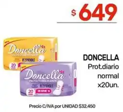 Nini Mayorista Doncella prot.diario normal oferta
