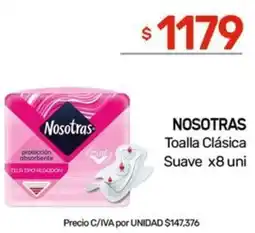 Nini Mayorista Nosotras toalla clásica suave oferta