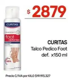 Nini Mayorista Curitas talco pedico foot def. oferta