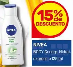 Nini Mayorista Nivea body cr.corp. hidrat. express oferta