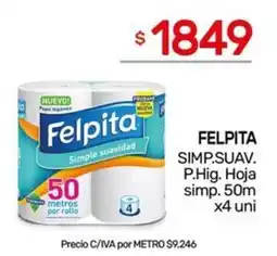 Nini Mayorista Felpita simp.suav. p.hig. hoja simp. oferta