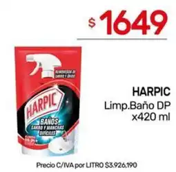Nini Mayorista Harpic limp.baño dp oferta