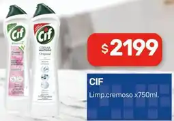 Nini Mayorista Cif limp.cremoso oferta