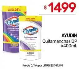 Nini Mayorista Ayudin quitamanchas dp oferta