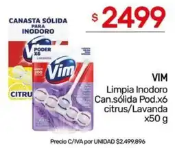 Nini Mayorista Vim limpia inodoro can.sólida oferta