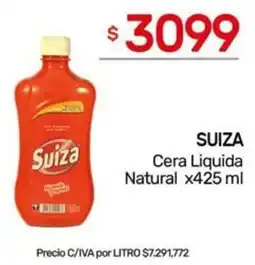 Nini Mayorista Suiza cera liquida natural oferta
