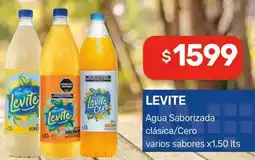 Nini Mayorista Levite agua saborizada clásica/cero varios sabores oferta