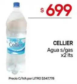 Nini Mayorista Cellier agua s/gas oferta