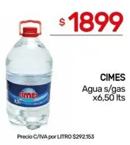 Nini Mayorista Cimes agua s/gas oferta
