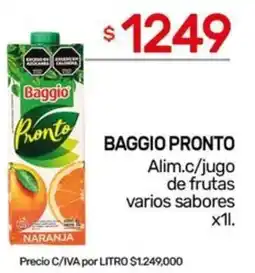 Nini Mayorista Baggio pronto alim.c/jugo de frutas varios sabores oferta