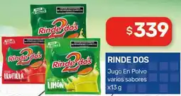 Nini Mayorista Rinde dos jugo en polvo varios sabores oferta