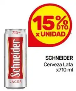 Nini Mayorista Schneider cerveza lata oferta