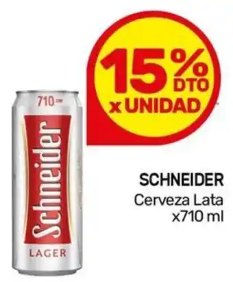 Nini Mayorista Schneider cerveza lata oferta
