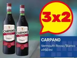 Carpano vermouth rosso/bianco