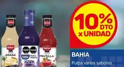 Nini Mayorista Bahia pulpa varios sabores botella oferta