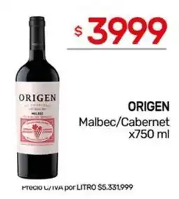 Nini Mayorista Origen malbec/cabernet oferta