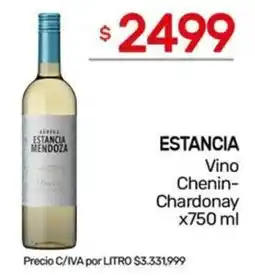 Nini Mayorista Estancia vino chenin- chardonay oferta