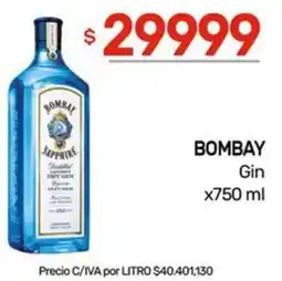 Nini Mayorista Bombay gin oferta