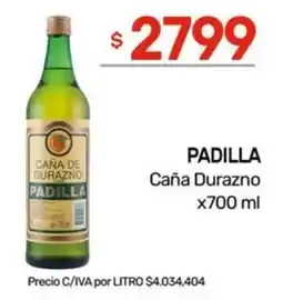 Nini Mayorista Padilla caña durazno oferta