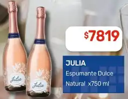 Nini Mayorista Julia espumante dulce natural oferta
