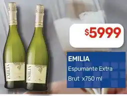 Nini Mayorista Emilia espumante extra brut oferta