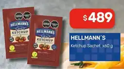 Nini Mayorista Hellmann's ketchup sachet oferta