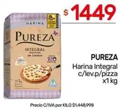 Nini Mayorista Pureza harina integral c/lev.p/pizza oferta