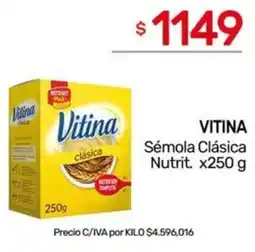 Nini Mayorista VITINA Sémola Clásica Nutrit. oferta