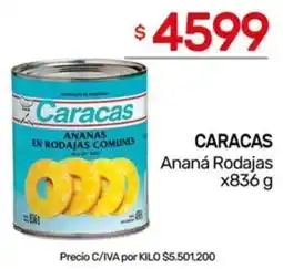 Nini Mayorista Caracas ananá rodajas oferta