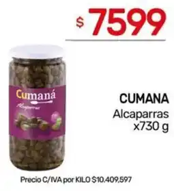 Nini Mayorista Cumana alcaparras oferta