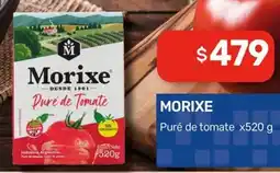 Nini Mayorista Morixe puré de tomate oferta
