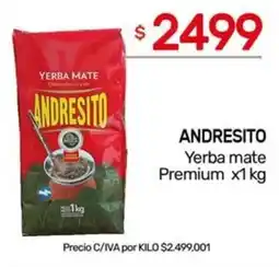 Nini Mayorista Andresito yerba mate premium oferta