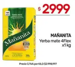 Nini Mayorista Mañanita yerba mate 4flex oferta