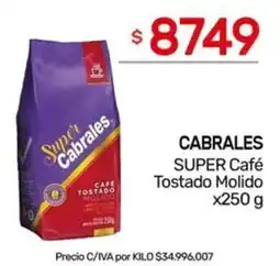 Nini Mayorista Cabrales super café tostado molido oferta