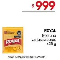 Nini Mayorista Royal gelatina varios sabores oferta
