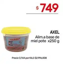 Nini Mayorista Axel alim.a base de miel pote oferta