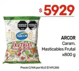 Nini Mayorista Arcor caram. masticables frutal oferta