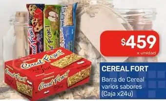 Nini Mayorista Cereal fort barra de cereal varios sabores oferta
