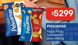 Nini Mayorista Pehuamar papas fritas acanaladas/ lisas oferta