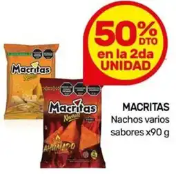 Nini Mayorista Macritas nachos varios sabores oferta