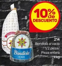 Nini Mayorista 214 bondiola 1/2 pieza/ pieza entera oferta