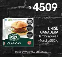 Nini Mayorista Union ganadera hamburguesa oferta