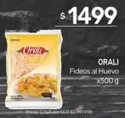 Nini Mayorista Orali fideos al huevo oferta
