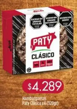 Nini Mayorista Paty clásico hamburguesas oferta