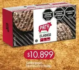 Nini Mayorista Paty clasico hamburguesas oferta