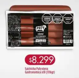 Nini Mayorista Paty viena gastronomica salchicha oferta